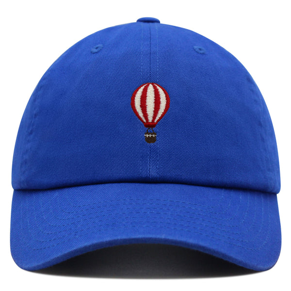 Hot Air Ballon Premium Dad Hat Embroidered Baseball Cap Travel Fly Sky