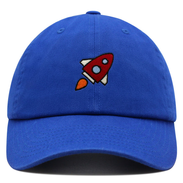 Rocket Premium Dad Hat Embroidered Baseball Cap Space Shuttle