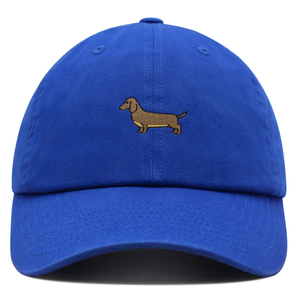 Dachshund Premium Dad Hat Embroidered Baseball Cap Puppy Dog