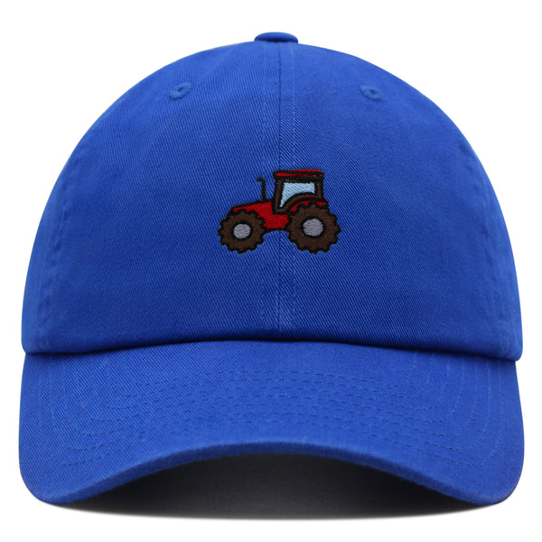 Tractor Premium Dad Hat Embroidered Baseball Cap Construction Farm