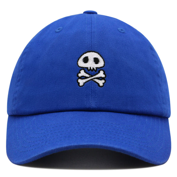 Skull Premium Dad Hat Embroidered Baseball Cap Cute Skull