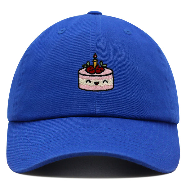 Cake Premium Dad Hat Embroidered Baseball Cap Birthday Foodie