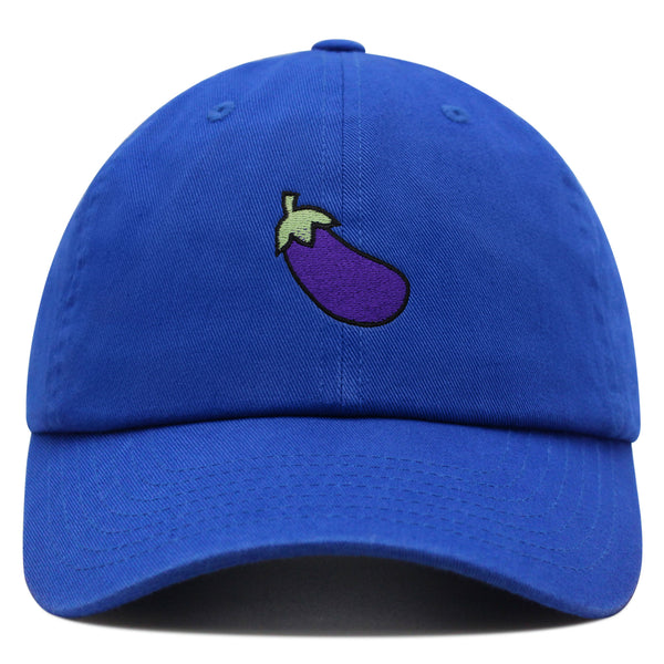 Eggplant Premium Dad Hat Embroidered Baseball Cap Foodie Vegetable