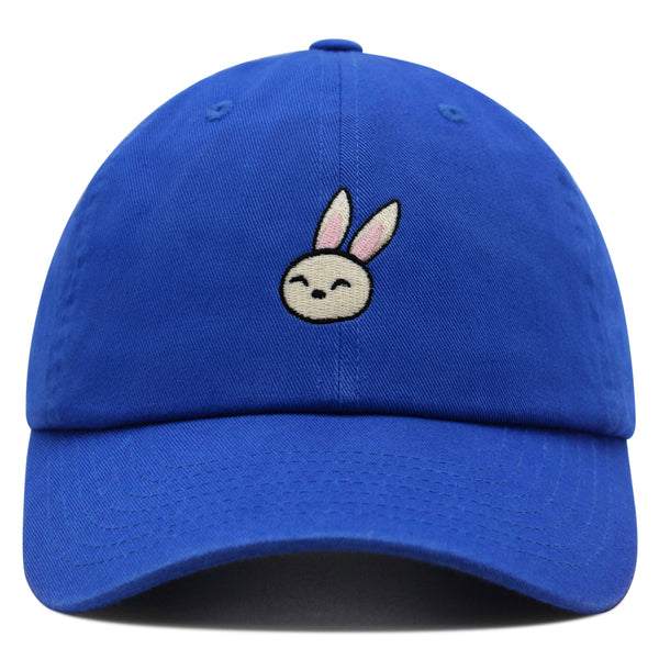 Cute Rabbit Premium Dad Hat Embroidered Baseball Cap Bunny Zoo