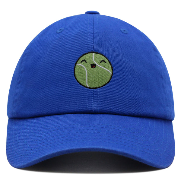 Happy Tennis ball Premium Dad Hat Embroidered Baseball Cap Sports Sharapova