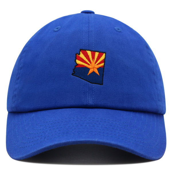 Arizona Flag Premium Dad Hat Embroidered Baseball Cap Arizona Tucson Pheonix