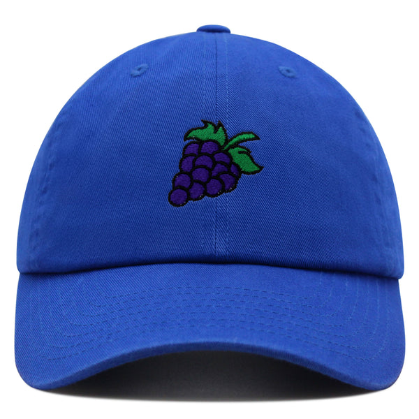 Grape Premium Dad Hat Embroidered Baseball Cap Farm Farmers Vegan