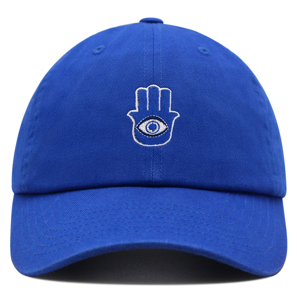 Hamsa Evil Eye Premium Dad Hat Embroidered Baseball Cap Turkey Spirit