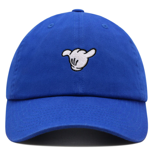 Cartoon Shaka Premium Dad Hat Embroidered Baseball Cap Surfing Ocean