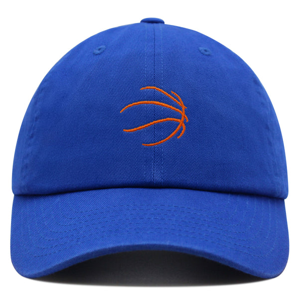 Basketball Silhouette Premium Dad Hat Embroidered Baseball Cap Sports Ball