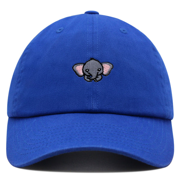 Elephant Premium Dad Hat Embroidered Baseball Cap Wild Cute