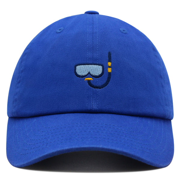 Snorkel Premium Dad Hat Embroidered Baseball Cap Diving Ocean