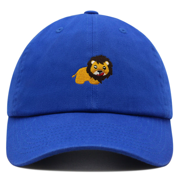 Lion Premium Dad Hat Embroidered Baseball Cap Zoo King