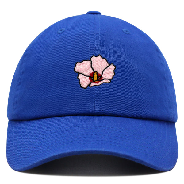 Rose of Sharon Premium Dad Hat Embroidered Baseball Cap Hibiscus Hawaii