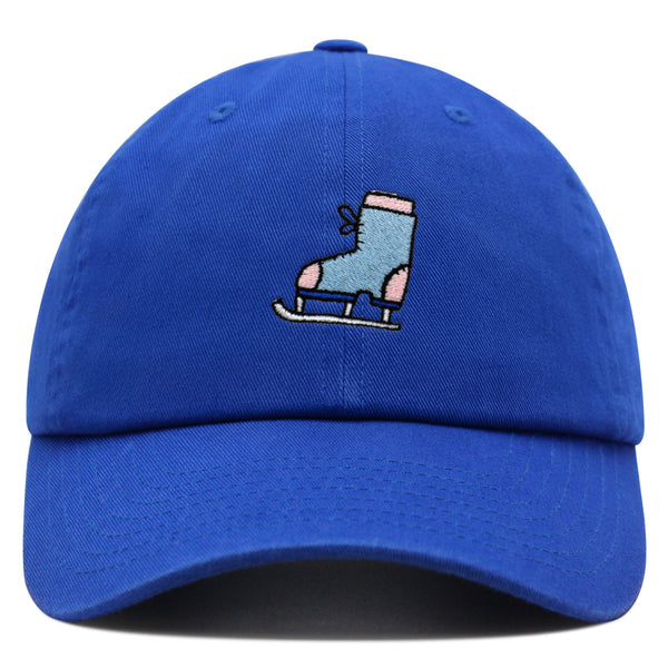 Ice Skating Premium Dad Hat Embroidered Baseball Cap Skate Winter