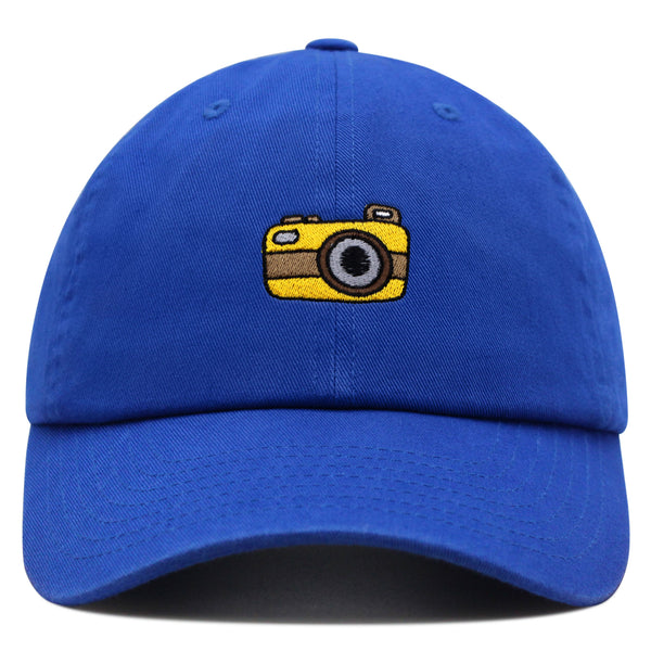 Camera Premium Dad Hat Embroidered Baseball Cap Digital Film