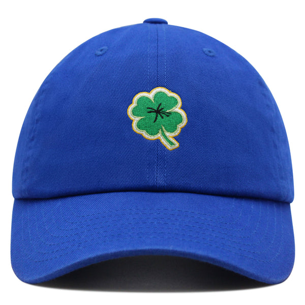 Clover Premium Dad Hat Embroidered Baseball Cap Lucky Plant