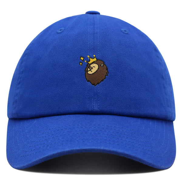 Lion Premium Dad Hat Embroidered Baseball Cap Zoo King