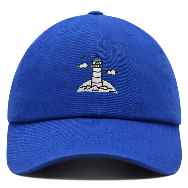 Light house Premium Dad Hat Embroidered Baseball Cap Seawall