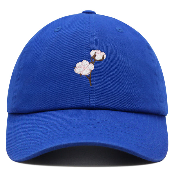 Cotton Flower Premium Dad Hat Embroidered Baseball Cap Tree