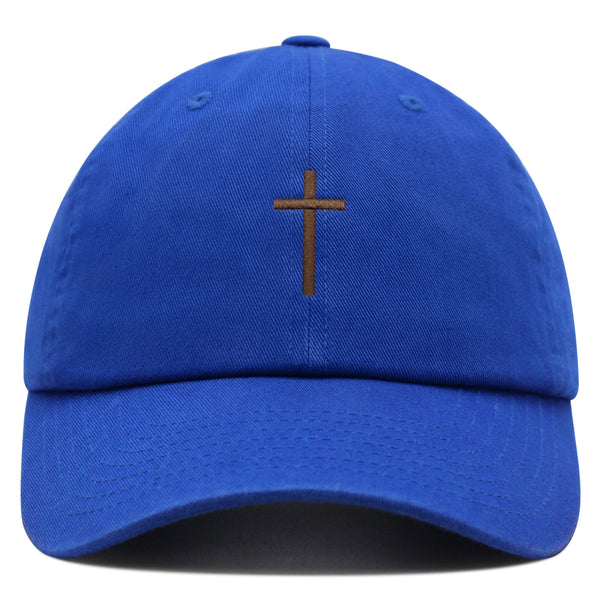 Cross Premium Dad Hat Embroidered Baseball Cap Christian Jesus