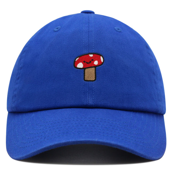 Mushroom Premium Dad Hat Embroidered Baseball Cap Cute