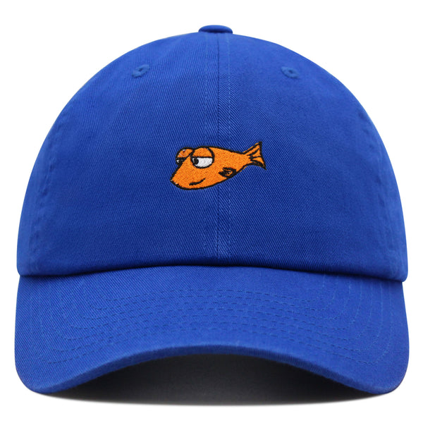 Funny Fish Premium Dad Hat Embroidered Baseball Cap Jokes Memes