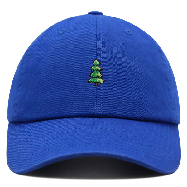 Pine Tree Premium Dad Hat Embroidered Baseball Cap Mountain