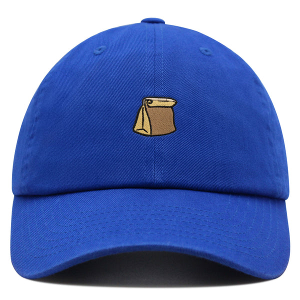 Paper Bag Premium Dad Hat Embroidered Baseball Cap Grocery