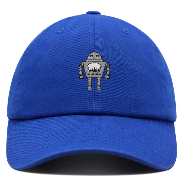 Robot Premium Dad Hat Embroidered Baseball Cap Funny