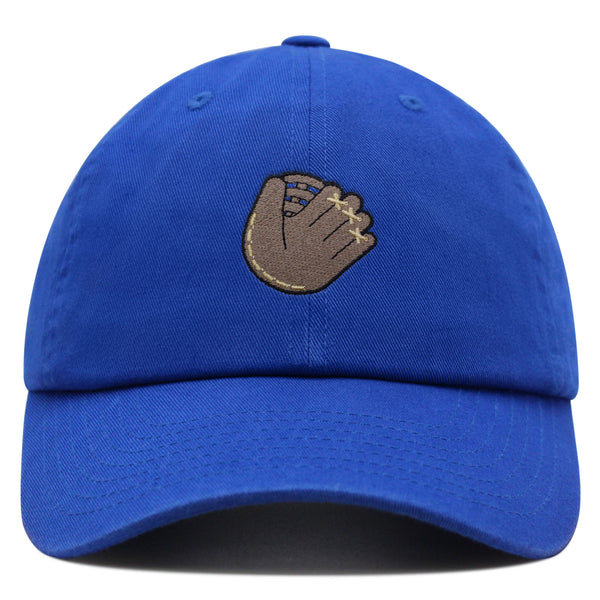 Baseball Glove Premium Dad Hat Embroidered Baseball Cap Sport