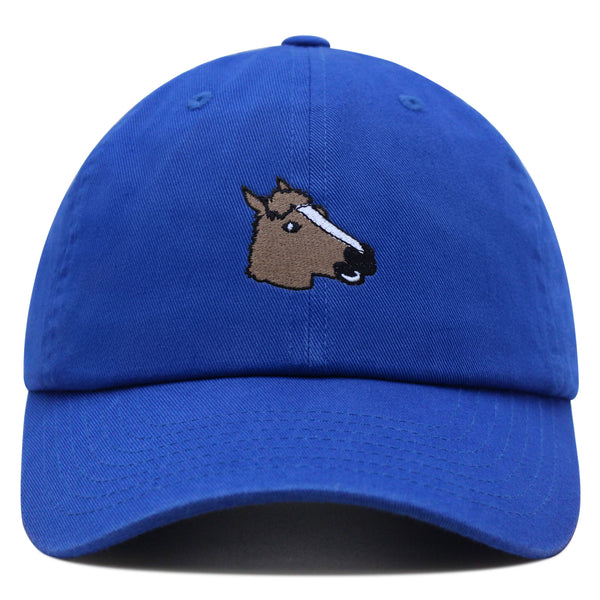 Horse Mask  Premium Dad Hat Embroidered Baseball Cap Costume