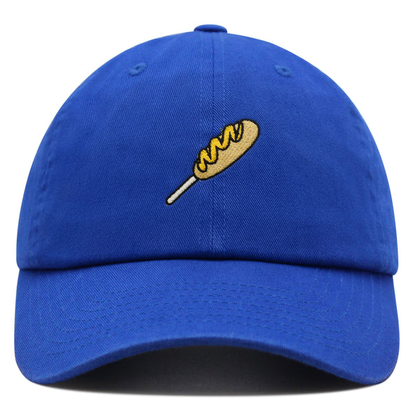 Corndog Premium Dad Hat Embroidered Baseball Cap Foodie