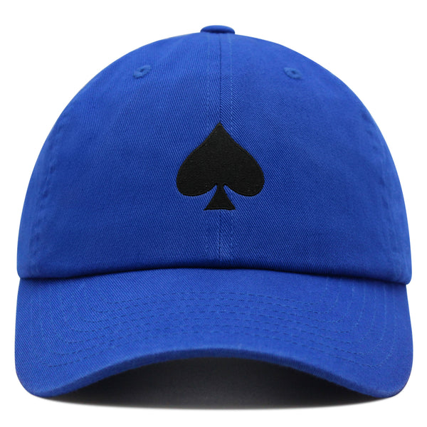 Poker Ace Premium Dad Hat Embroidered Cotton Baseball Cap Casino