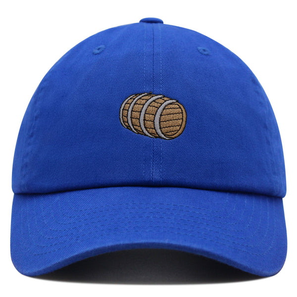 Wooden Barrel Premium Dad Hat Embroidered Baseball Cap Wine