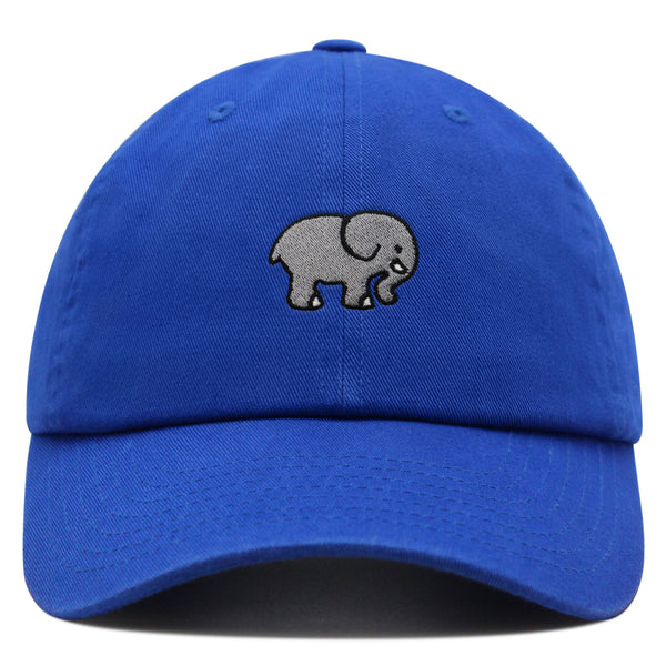 Elephant Premium Dad Hat Embroidered Baseball Cap Cute