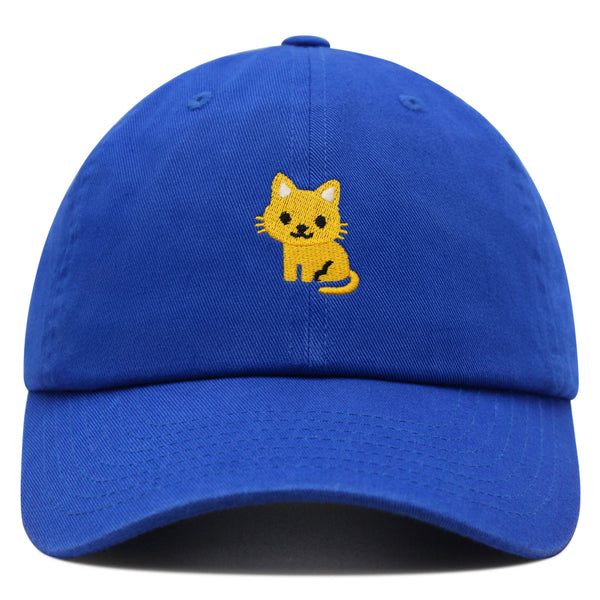 Cat Premium Dad Hat Embroidered Baseball Cap Cute