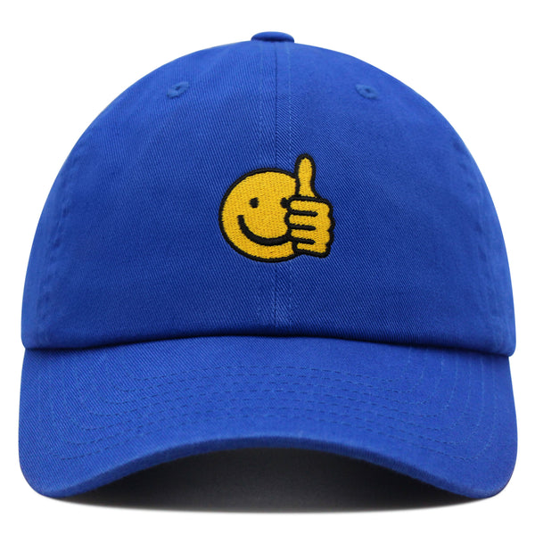 Like Thumbs Up Emoji Premium Dad Hat Embroidered Baseball Cap Funny