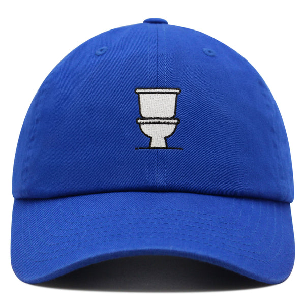 Toilet Premium Dad Hat Embroidered Baseball Cap Toilet Bowl