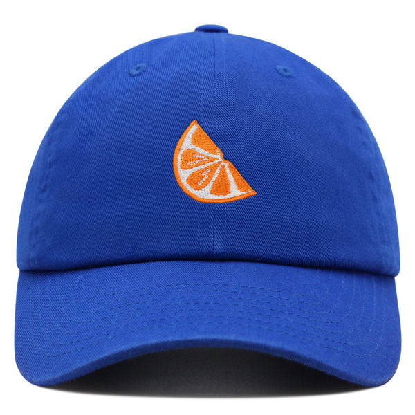 Orange Slice Premium Dad Hat Embroidered Baseball Cap Fruit