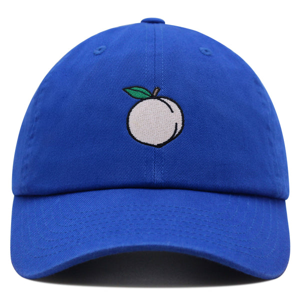 Peach Premium Dad Hat Embroidered Baseball Cap Cobbler Fruit