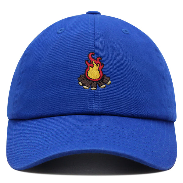 Camp Fire Premium Dad Hat Embroidered Baseball Cap Grill Pit