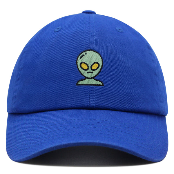 Alien Premium Dad Hat Embroidered Baseball Cap Alien Face