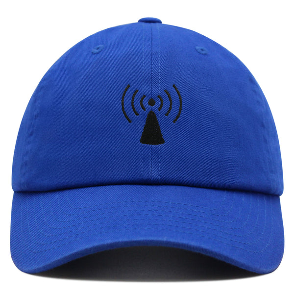 Wifi Premium Dad Hat Embroidered Baseball Cap Signal Symbol