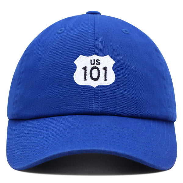 US 101 Freeway Premium Dad Hat Embroidered Cotton Baseball Cap California