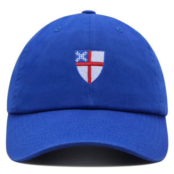 Episcopal Shield Premium Dad Hat Embroidered Cotton Baseball Cap Episcopal Church