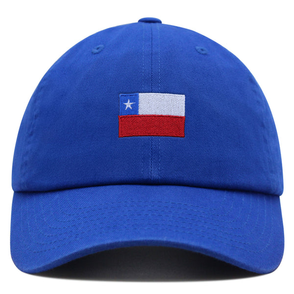 Chile Flag Premium Dad Hat Embroidered Cotton Baseball Cap Country Flag Series