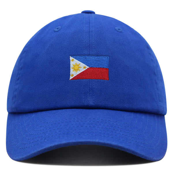 Philippines Flag Premium Dad Hat Embroidered Cotton Baseball Cap Country Flag Series