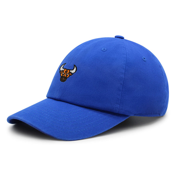 Bulls Premium Dad Hat Embroidered Baseball Cap Animal Basketball