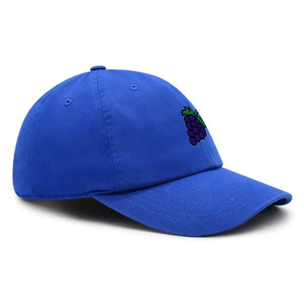 Grape Premium Dad Hat Embroidered Baseball Cap Farm Farmers Vegan